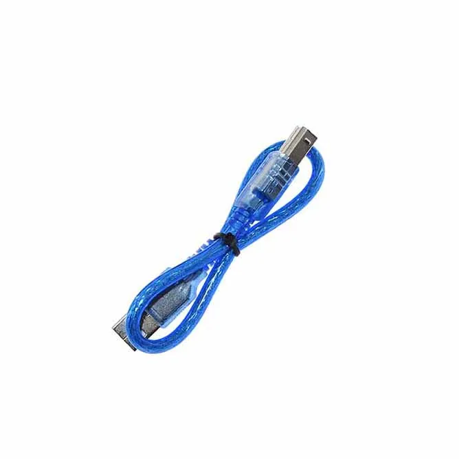 30cm USB cable Для Arduino UNO R3 CH340G MEGA328P чип 16 МГц ATMEGA328P-AU макетная плата интегральные схемы комплект чехол+ USB кабель - Цвет: 30cm USB cable