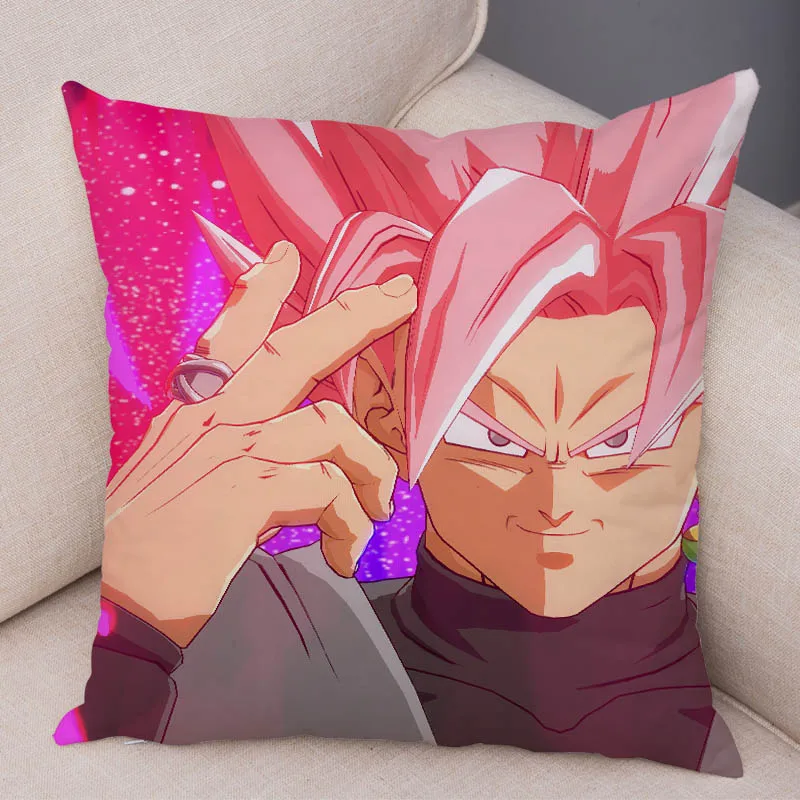 13 Наволочка Dragon Ball для дивана домашняя короткая плюшевая 45x45 см Декор Япония Аниме Сон Гоку мультфильм Вегета Наволочка Чехол для подушки - Цвет: 13