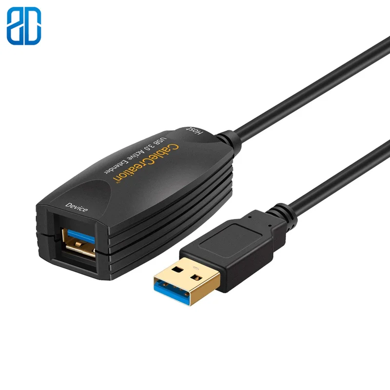 5 м Активный USB удлинитель 3 0 для мужчин и женщин шнур с усилителем сигнала