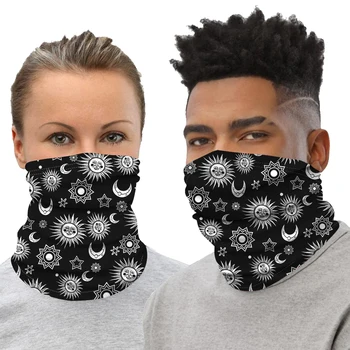 

Moon Divination Printed Face Mask Reuse Fashion Custom Face Mask for Adults Washable Bike Dust Protective Mask Mouth Caps