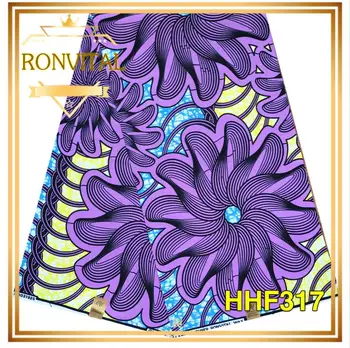 

LADY DRESS DIY WAX FABRIC RONVITAL SALE AFRICA PRINTING HIGH QUALITY 100% COTTON MATERIAL DIY FABRICS 6YARDS/LOT FREE SHIPPING