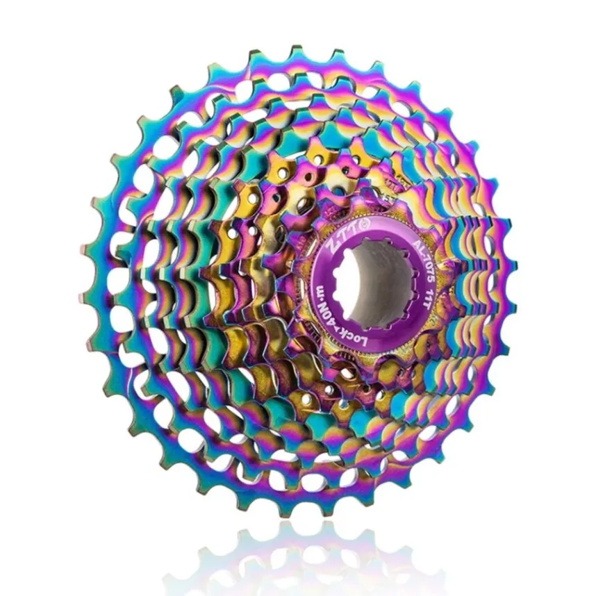 MTB велосипедный маховик дорожный велосипед полый 11 скоростей 28 T/32 T/34 T/36 T кассета Сверхлегкий ЧПУ полый велосипед свободного хода - Цвет: 11 - 34T