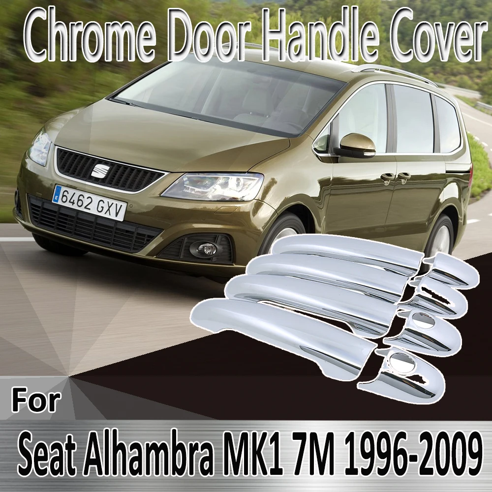 For Seat Alhambra Mk1 7m 19962009 Styling Stickers Decoration Chrome