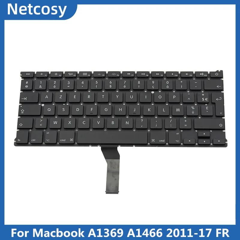 Netcosy для Macbook A1369/A1466 Замена клавиатуры для MacBook Pro A1369 A1466 2009~ 2012 ноутбука FR стандартная клавиатура