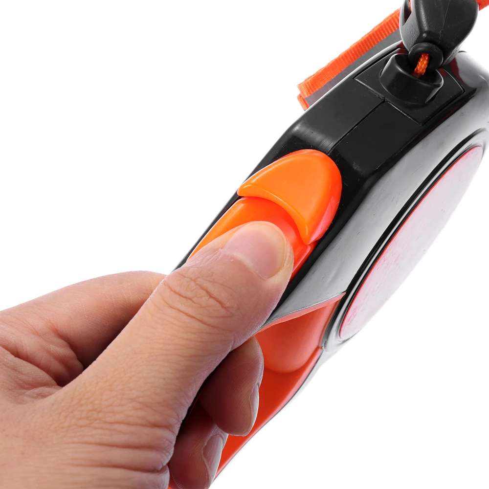 1 шт. автоматический выдвижной светоотражающий нейлоновый поводок для собаки поводок Тяговый канат ABS корпус собачий ошейник для щенка ходьба тренировочные инструменты