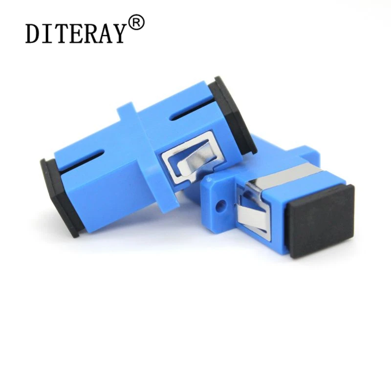 

50/100/200pcs SC UPC Simplex mode Fiber optic Adapter SC Optical fiber coupler SC Fiber flange SC UPC connector