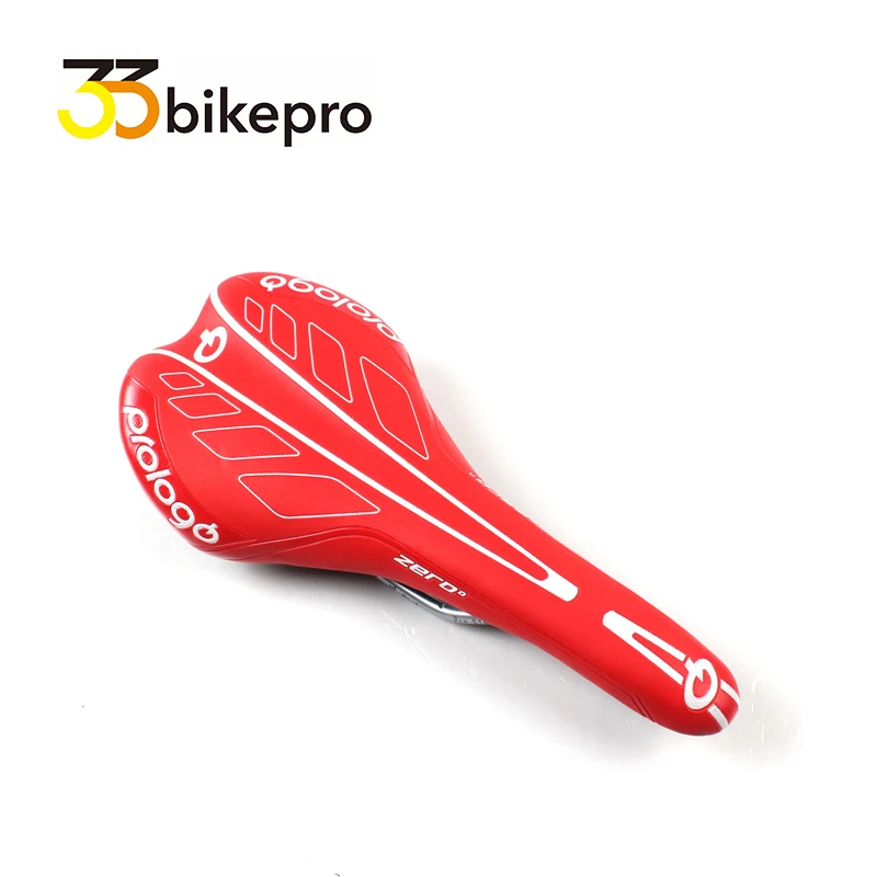 red Prologo zero saddle 278*135 мм Велосипедное Сиденье подходит для шоссейного велосипеда MTB складное велосипедное седло Аксессуары для велосипеда - Цвет: red