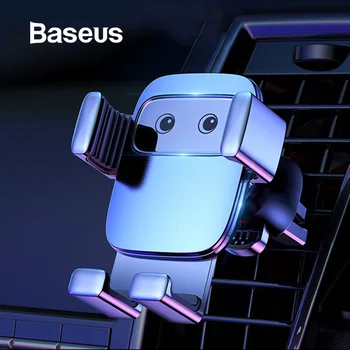 

Baseus Car Phone Holder for iPhone XS Gravity Mobile Phone Stand Support Holder in Car Air Vent Mount Holder for Samsung Xiaomi