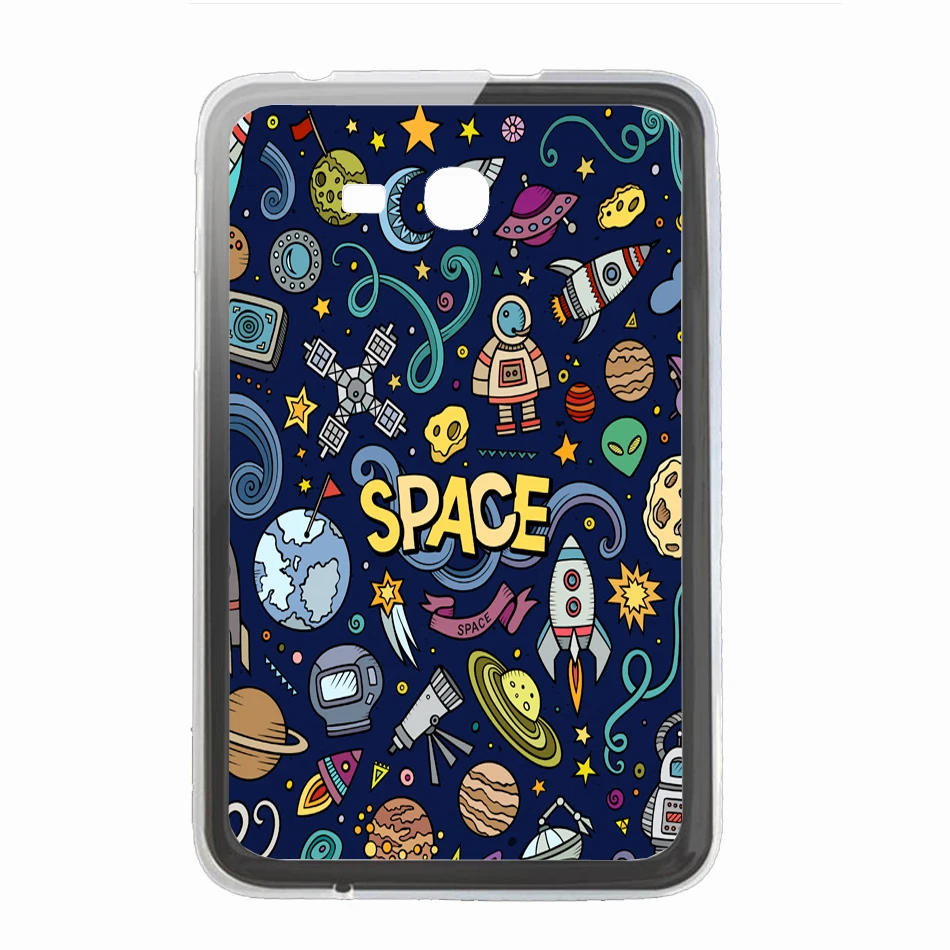 Мягкий чехол из ТПУ для samsung Galaxy Tab 3 lite 7,0 tab 3 V VE SM-T110 T111 T113 SM-T116NU прозрачная на планшет задняя крышка