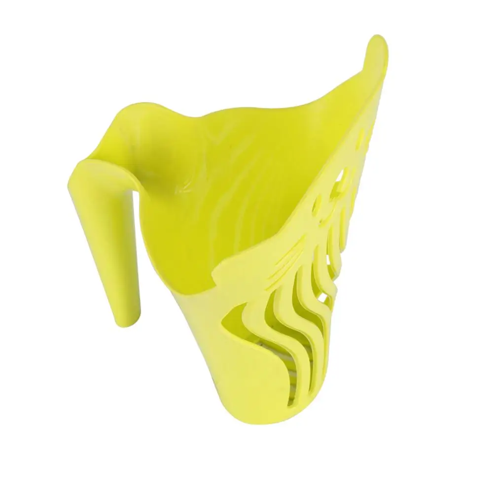 Yellow-Green Полезная Лопата для кошачьего туалета с большим ртом, вертикальная Лопата для кошачьего туалета, инструмент для чистки кошачьего песка, 1 шт - Цвет: Yellow-Green