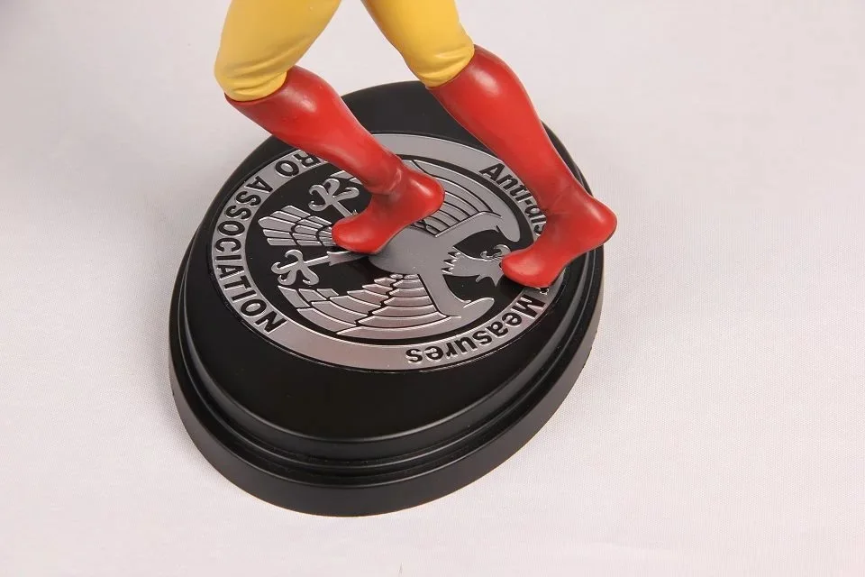 CapitaMall Аниме ONE Punch-Man Супермен удар Сайтама-лицо трансплантация в коробке модель украшения