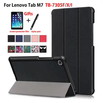 

Case For Lenovo Tab M7 TB-7305F TB-7305X TB-7305i Cover Funda For Lenovo tab m7 Slim Magnetic Folding PU Leather Stand Shell