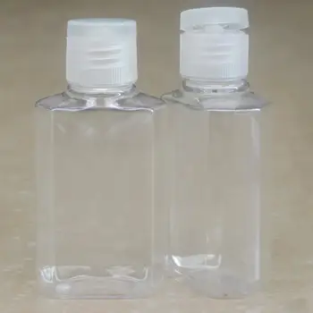 

20Pcs 60ml Refillable Bottles Travel Transparent Plastic Perfume Bottle Atomizer Empty Small Soap Bottle Plastic Bottles New