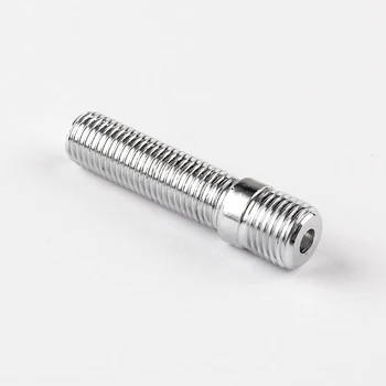 

20pcs Silver Extended Wheel Stud Conversion M14*1.5-M12*1.5 58mm For BMW