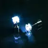 1Pc Women Stud Earrings Cubic Zirconia LED Female Square Luminous Stud Earrings for Party 3