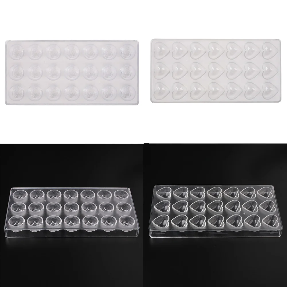 Твердые различные формы PC поликарбонат конфеты шоколадные формы для выпечки прессформы инструмент