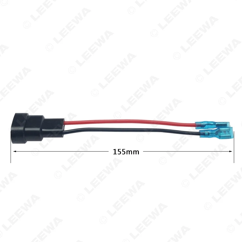 FEELDO 30 шт. автомобиль HID/светодиодный лампочка, розетка 9005-11/9006-11 до 6,3 вилка концевого соединителя Автомобильный Электрический кабель адаптер# CA6133