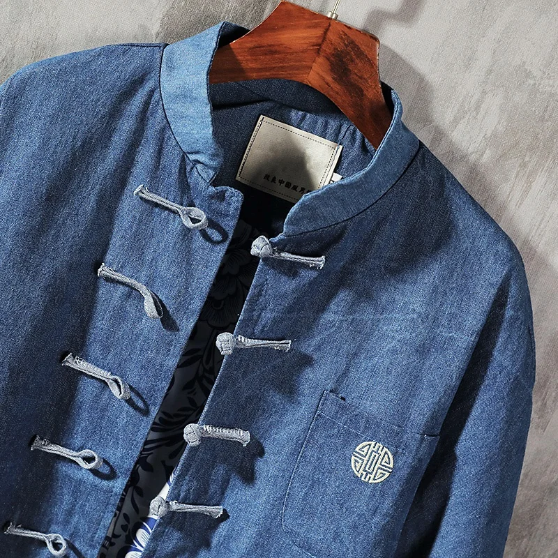 QS412A LAYERED DENIM JACKET サイズ：L QS412A layered denim jacket