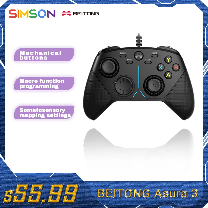 Beitong Betop Asura 3 Multi Template Mobile Game Controller Nba 2k22 Far Cry 6 Deathloop Steam Android Support Gamepads Aliexpress