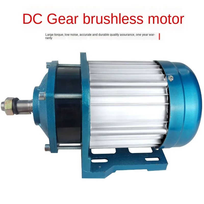 

High-Power Load King Refitted Vehicle DC Brushless Battery Electric Tricycle Center-Channel Electric Machine 48v60v3000w