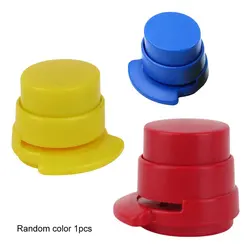 Mini agrafeuse sans agrafes, reliure de papier, trombone, poinçonnage, papeterie scolaire et de bureau 
