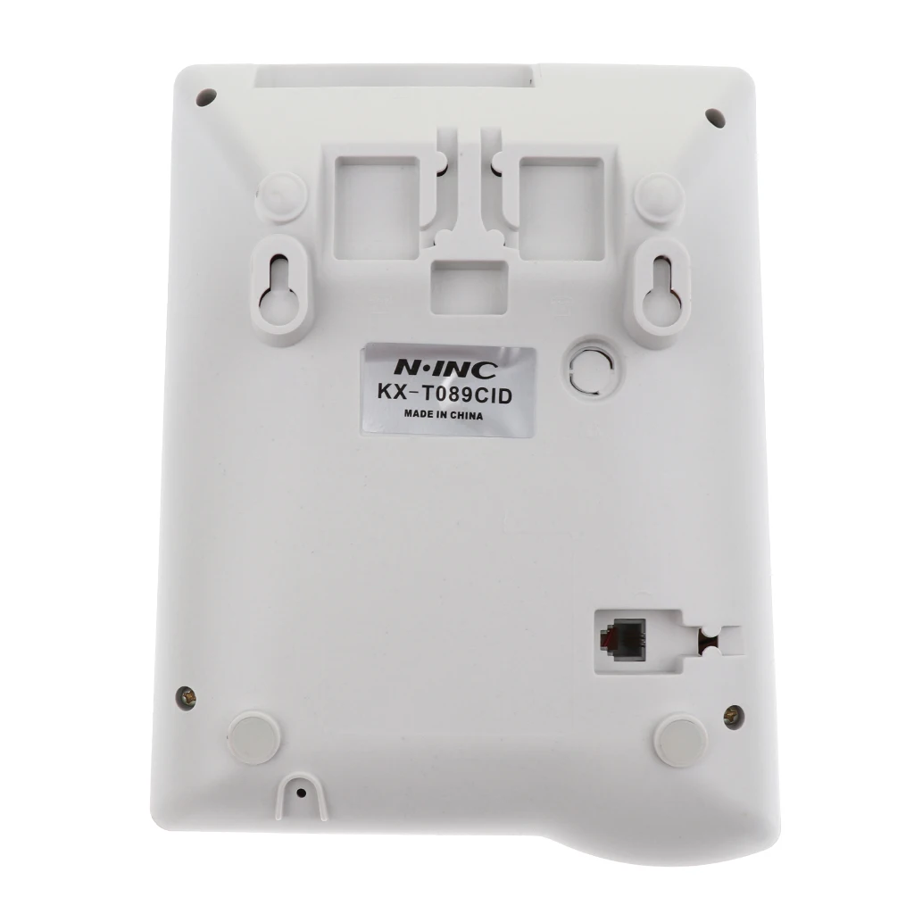 Landline Corded Phone Desktop Telephone wiht Caller ID Redial Callback Big Button Home Telephone Speaker Phone Redial