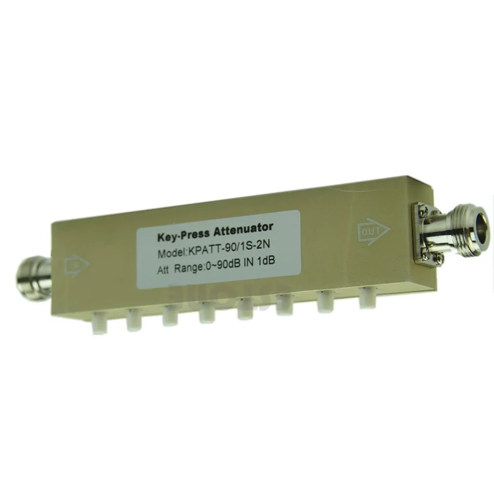 Регулируемый Переменный аттенюатор SMA N 0-30dB 60dB 90dB DC-2.5GHZ 50ohm РЧ-ключ Шаг Регулируемый аттенюатор