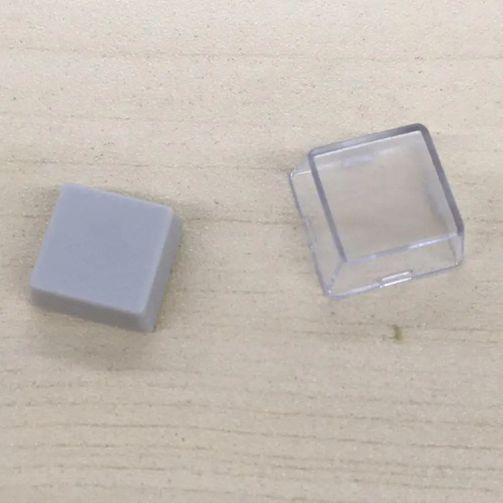 Transparent Keycaps Double-layer Keycaps 10/pcs Removable Paper Clips MX Switch Relegendable Keycap Shell Protection keyboard cover keyboard silicone cover