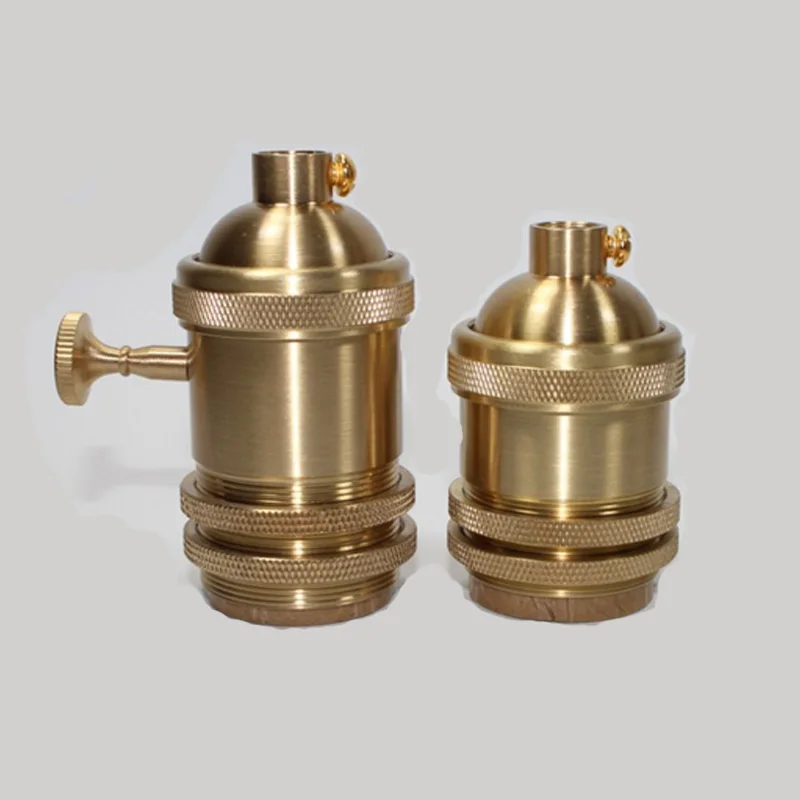 Винтажный патрон E27 держатель лампы с выключателем Цоколь лампы|e27 lamp holder|lamp