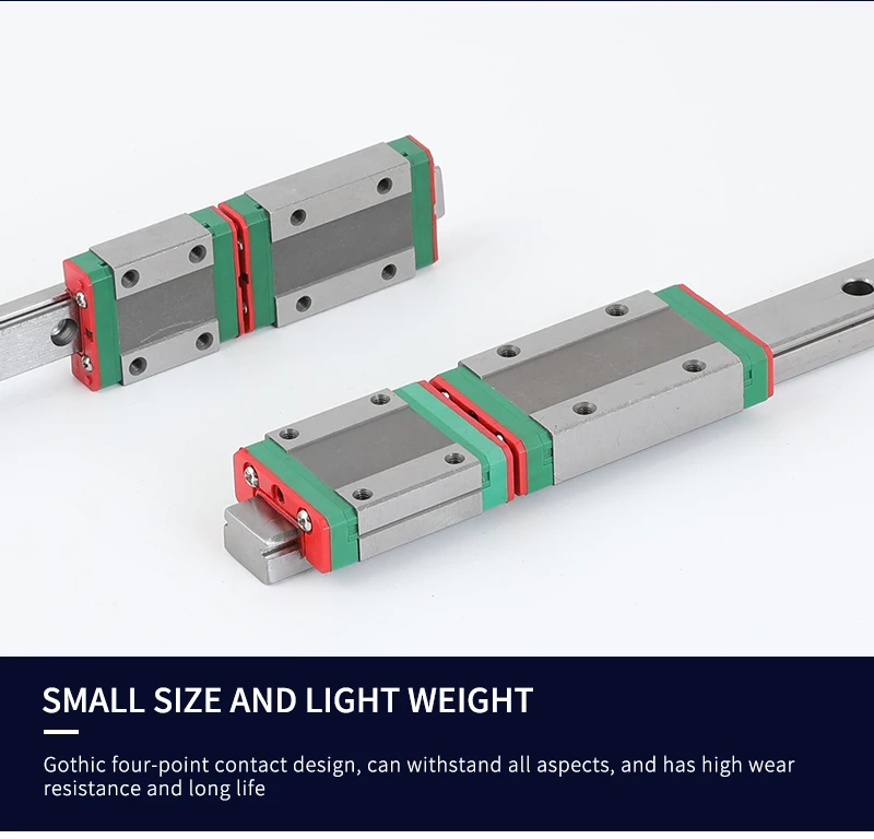 Миниатюрная линейная направляющая, мини линейная каретка, блок GCR подшипника, стальные линейные направляющие MGN 9C 9H 12C 12H 15C 15H 100 мм 750 мм