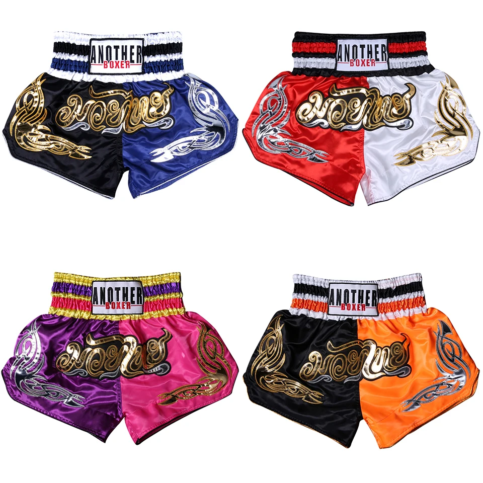 

Kick Box Pants Muay Thai Shorts Women Men Children Sanda Boxing Suits MMA Fight Grappling Competition Match Training Clothing