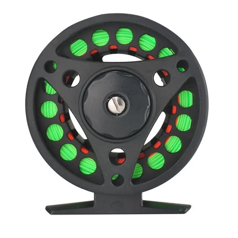 7.5cm reels line Катушка для ловли нахлыстом из алюминиевого сплава для правшей и левшей, 8,5 см - Цвет: 7.5cm reels line