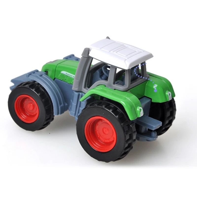 

Alloy Engineering Farm Tractor Truck Model Simulation Educational Toy Vehicle Car Set For Children