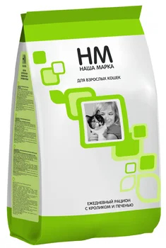 

Our brand Our brand for adult cats with rabbit and liver