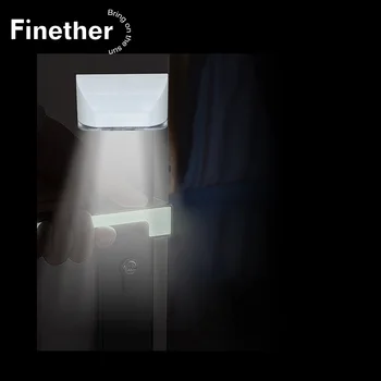 

Smart Door Lock Highly Sensitive Infrared Sensor Human Body Induction Night Light 4 LED Smart Energy-Saving Night Light for Home