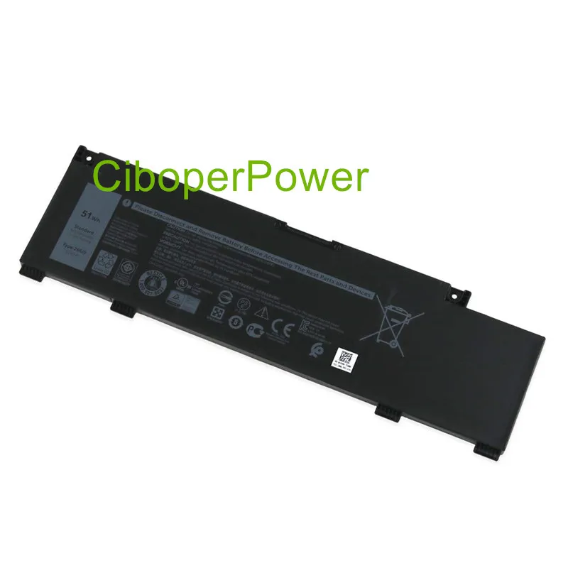 Оригинальное качество 266J9 Батарея для G3 15 3590 15PR-1748BR 15PR-1762BL 15PR-1765