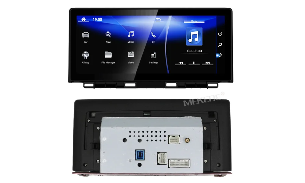 MEKEDE 8 ядерный 2+ 32G Android 9,0 10,25 дюймов Автомобильный dvd мультимедийный плеер gps навигация для Lexus NX 1080P HD видео