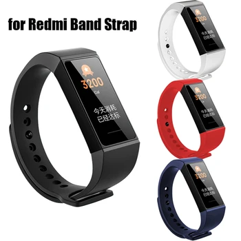 

Bracelets for Redmi band Sport Strap watch Silicone wrist strap For xiaomi mi Smart Redmi band Fitness Replacement Watch Strap