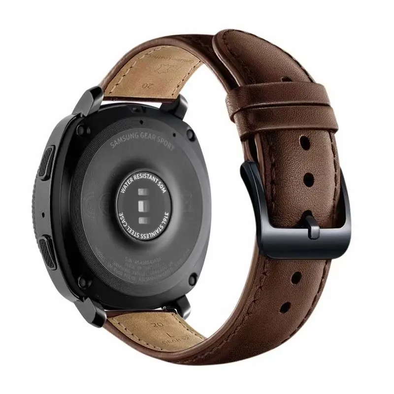 Хорошо 20 мм 22 ремешок для samsung galaxy watch 42 46 активный 40 44 huami amazfit GTR Bip gear sport S2 S3 Band huawei gt