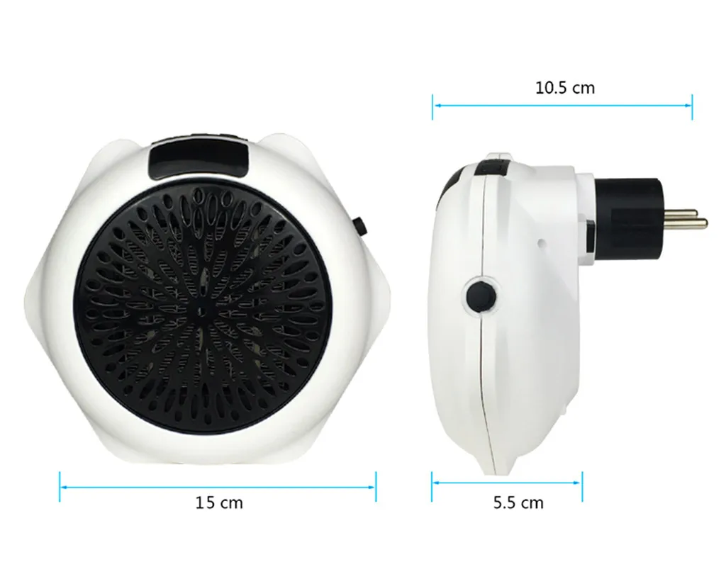 Обогреватель 900 Вт маленький вентилятор для обогрева Бытовой Настенный удобный обогреватель для плиты белый черный мини-вентилятор сохраняет тепло продукт зимой