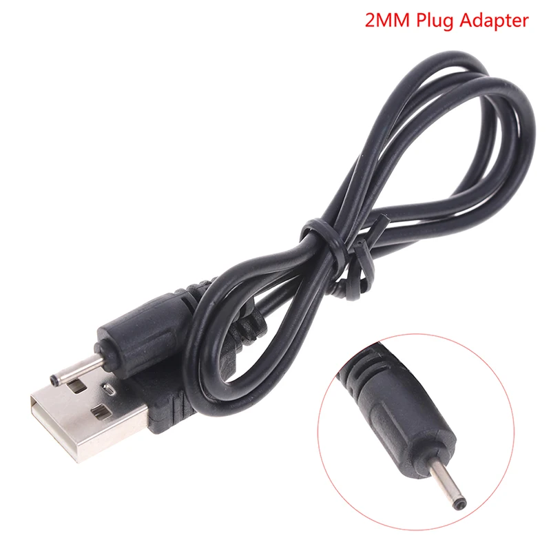Adaptador de enchufe de 2,0mm, Cable de cargador USB para teléfono Nokia CA-100C, Pin pequeño