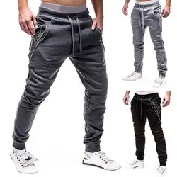 Litthing 2019 мужские новые модные хип-хоп брюки мужские тренировочные брюки повседневные эластичные Joggings спортивные однотонные мешковатые