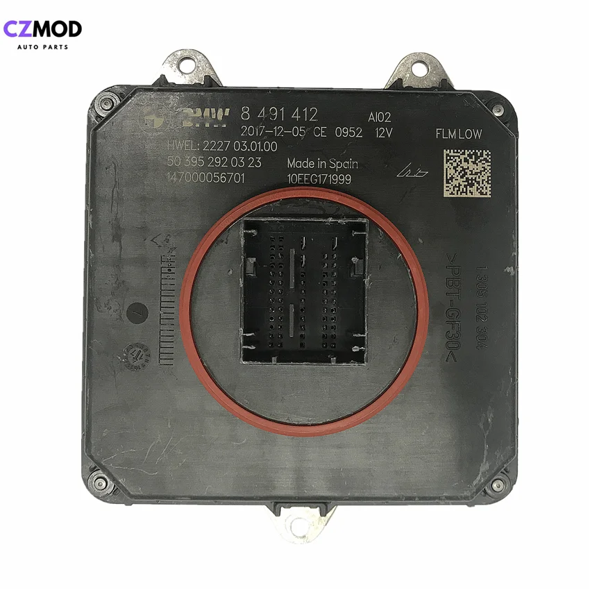 CZMOD 8 491 412 147000056701 светодиодный модуль управления драйвером компьютер ECU 8491412 10EEG171999 Подержанные автомобильные аксессуары