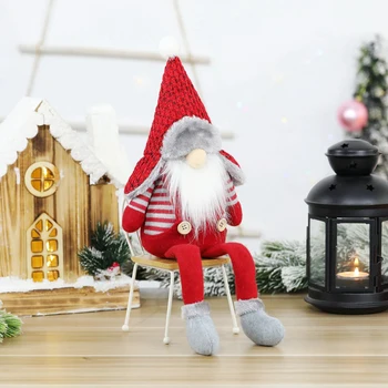 

Tree Doll Fireplace Festive Gnome Home Children Kid Party Elf Santa Claus