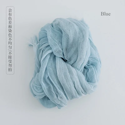 Blue INS реквизит для фотосъемки мягкая Марля для еды, пива, косметики, Декорации для фотосъемки, аксессуары для рабочего стола - Цвет: Blue