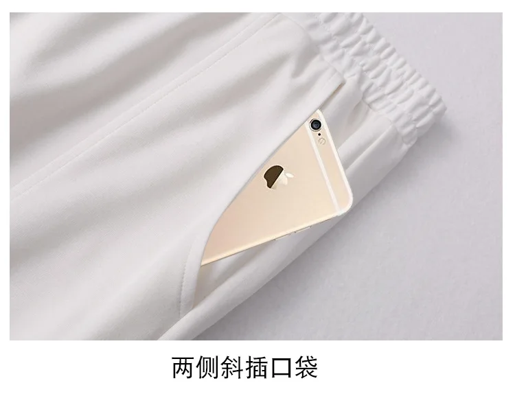 TUHAO Plus Size 7XL 6XL 5XL 4XL Women Pencil Pant Elastic Summer Trousers for Mother Mom Woman White Office Lady Pants WM27