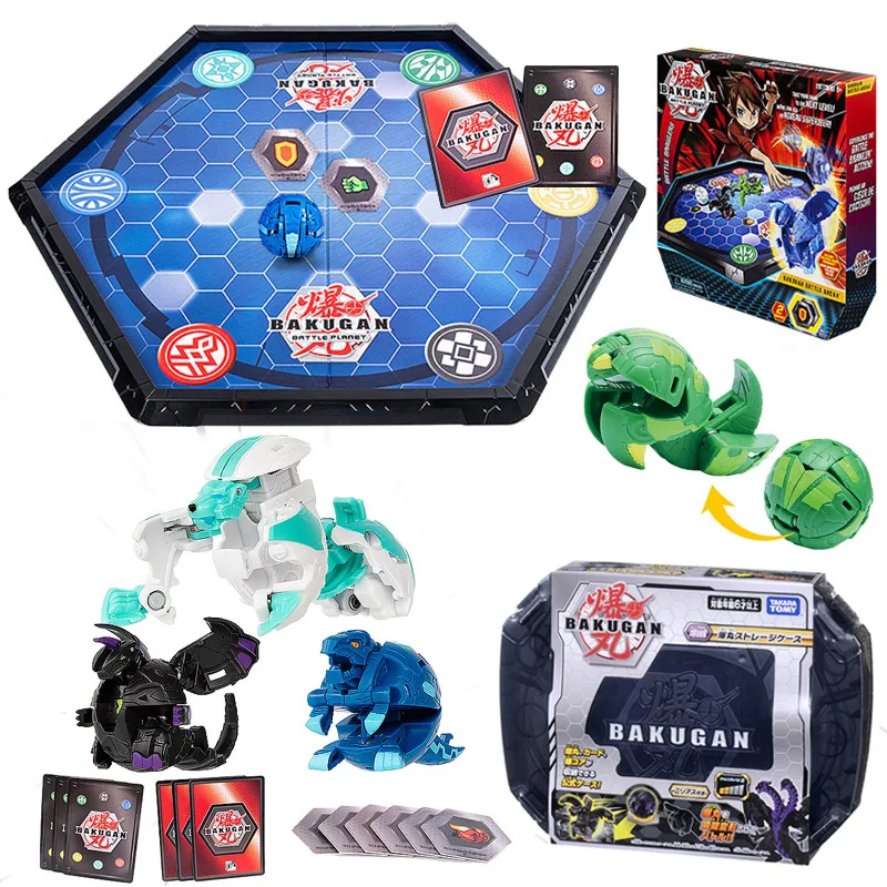 Такара Tomy оригианл бакуган битва планета Arean трансформация Dragon Ball Spining Top Starter Pack Battle Brawlers подарок для мальчика