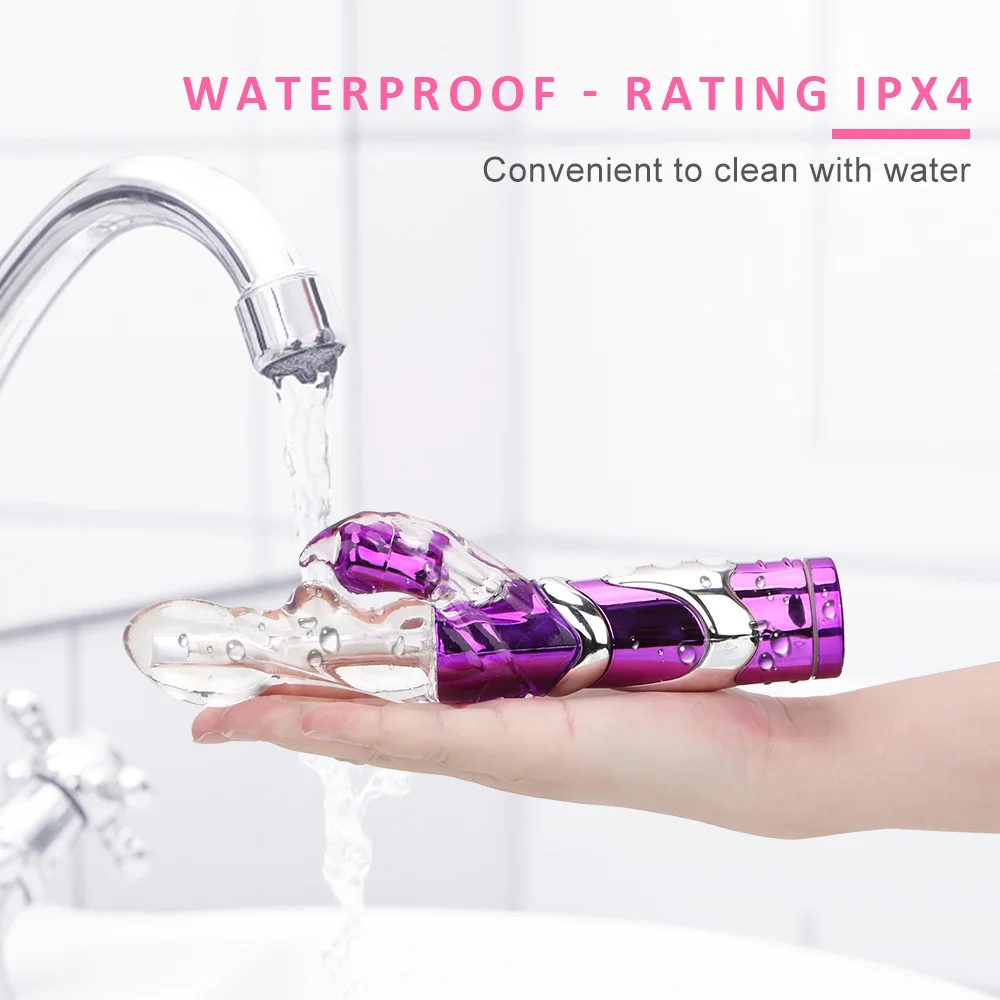 8 Speeds Klitoris Massager Vibrerande Dildo Vuxenprodukter Silikon G Spot Rabbit Vibrator Masturbat_voghion.com