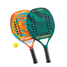 

New Badminton Rackets Beach Tennis Paddle Racket Adult Professional Full Carbon Soft EVA Face Raqueta Bag Unisex Equipment Padel