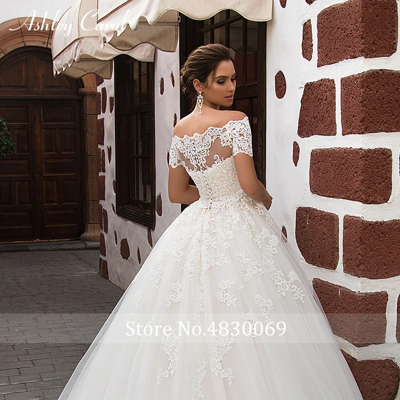 Ashley Carol Princess A-Line Wedding Dress Romantic Appliques Short With  Jacket 2 In 1 Lace Up Bridal Gown - AliExpress 320